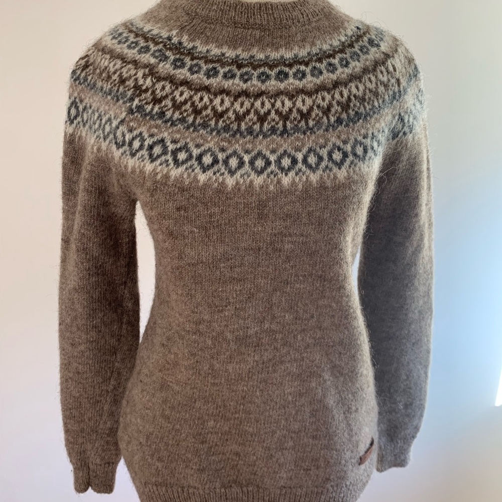 Fair Isle wool sweater